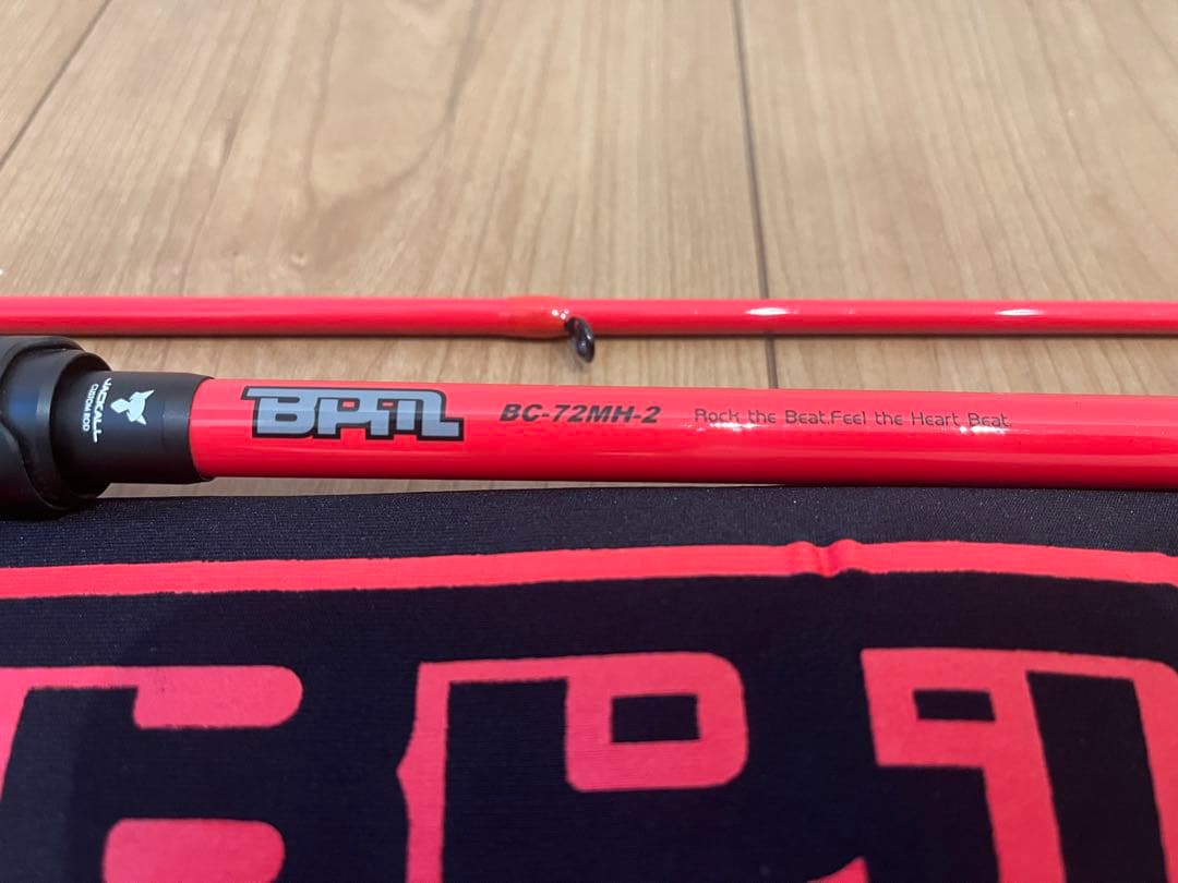 ★ジャッカル★ルアーロッド　BPL BC-72MH-2 ロッドケース付き
