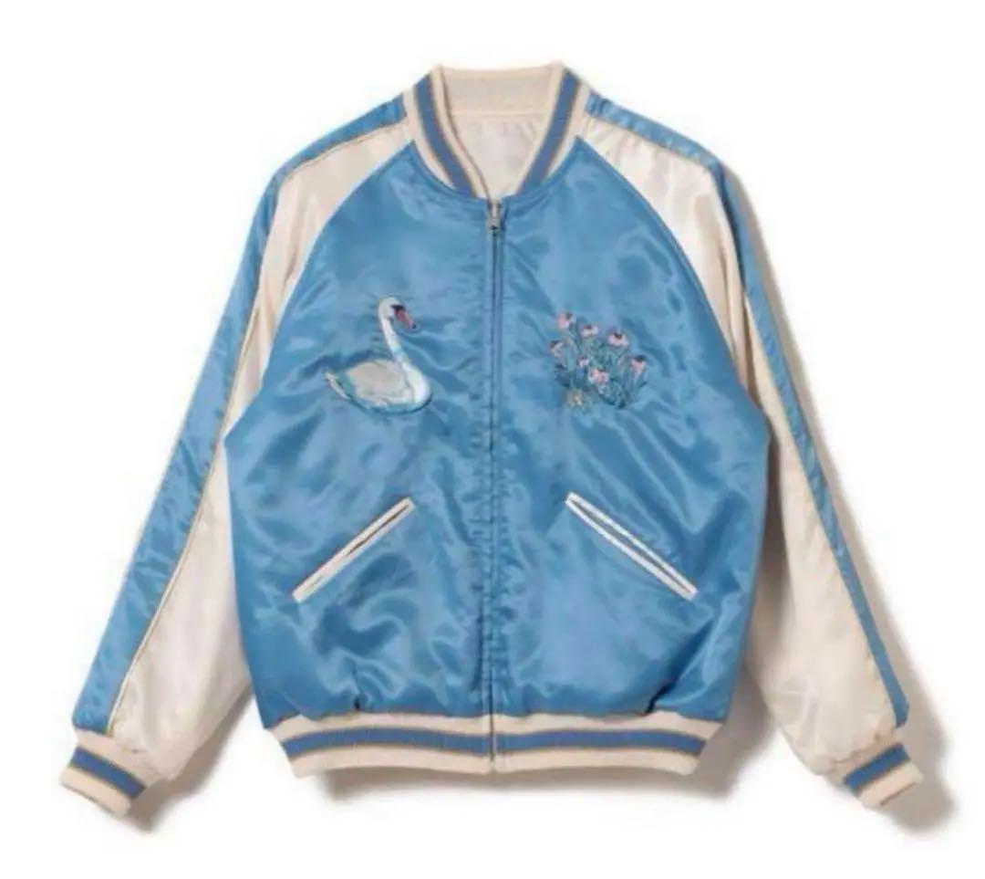 【5/21限定お値段】ビームスクチュールxル ルメリー リバーシブルスカジャン