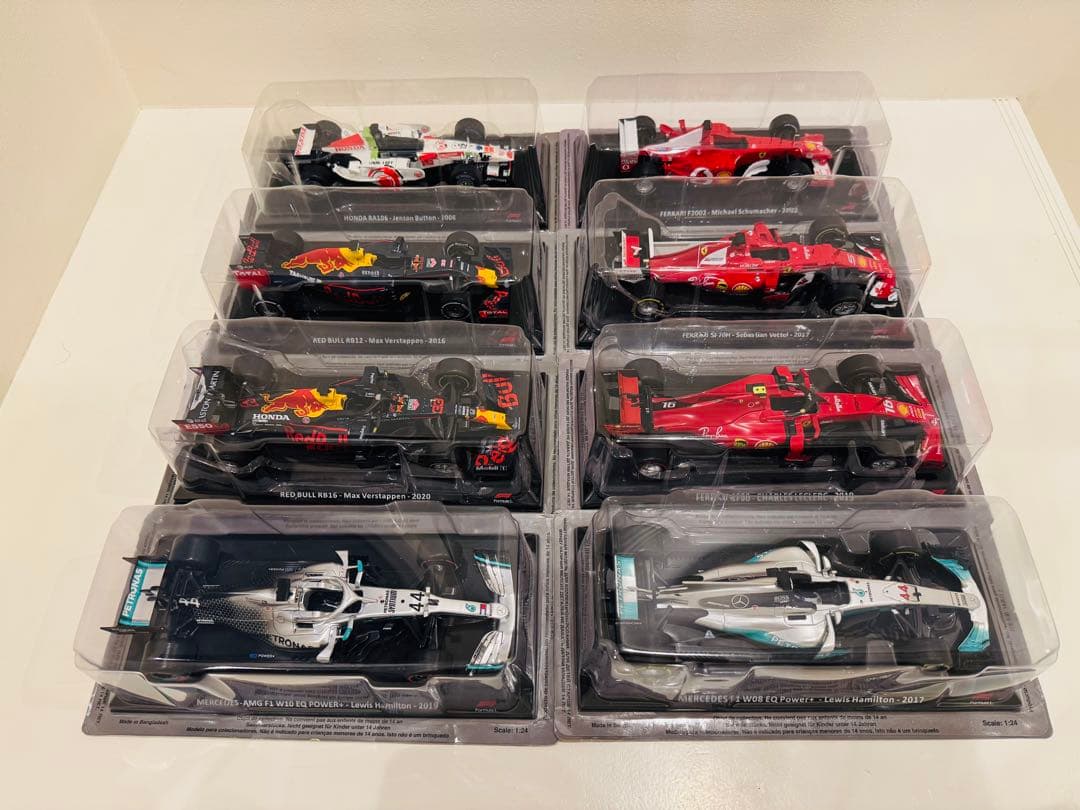 【美品】F1ビッグスケールコレクション　フェラーリ他8台セット