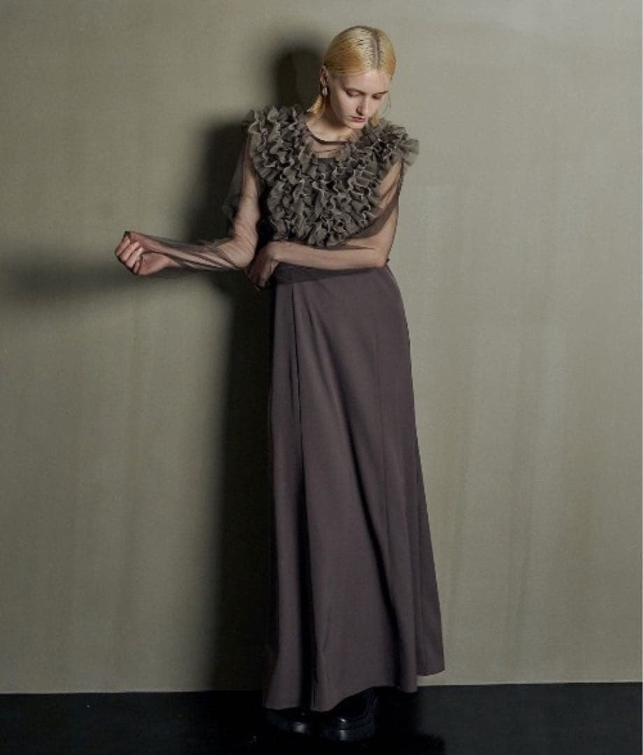 Dorry Doll Many way frill dress ブラウン