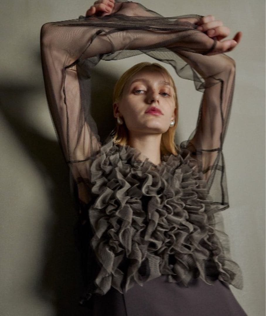 Dorry Doll Many way frill dress ブラウン