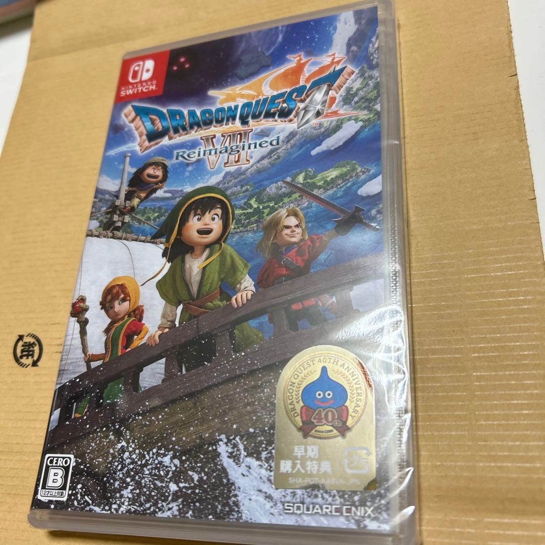新品未開封　ドラゴンクエストⅦ reimagined　早期特典付き