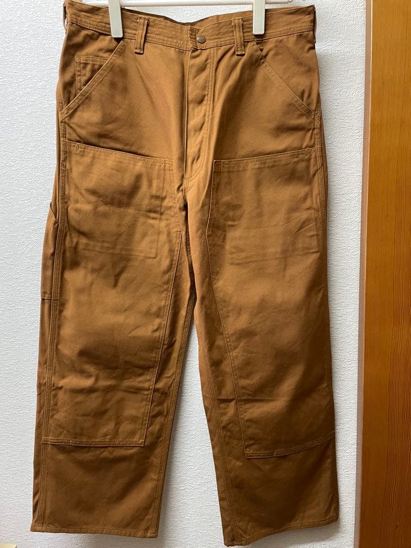 SASSAFRAS ブラウン ワークパンツ Lサイズ