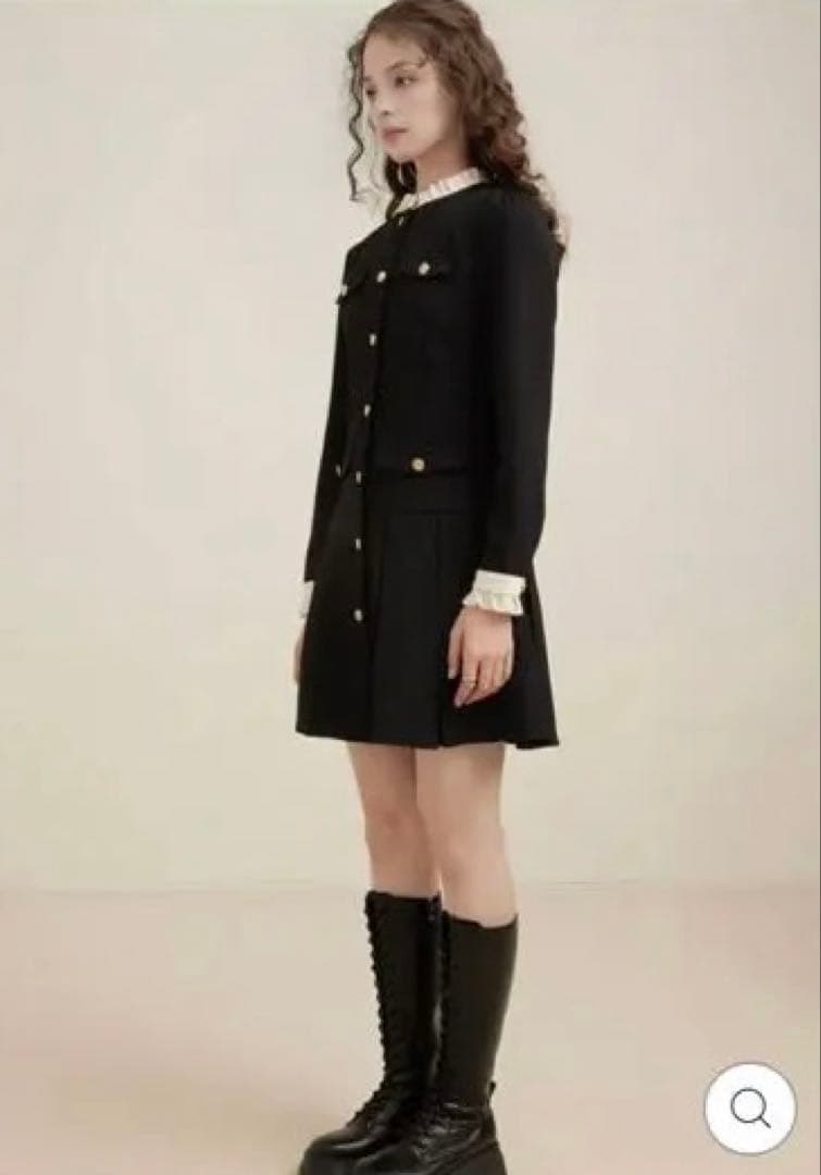 ワンピース ANLEM FRENCH RETRO COMMUTER DRESS