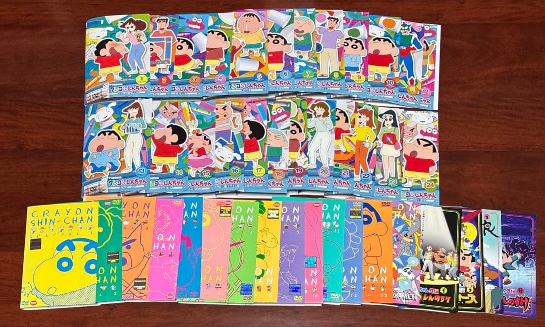 クレヨンしんちゃんTV版傑作選無印〜第15期 全巻完結セット 劇場版付 dvd