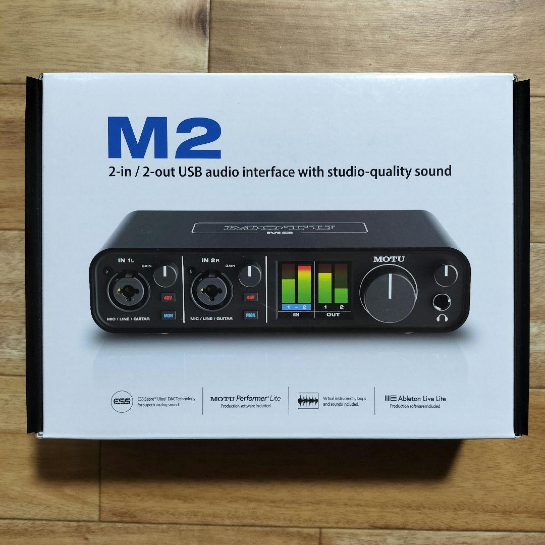 ★MEI★　新品　MOTU M2 オーディオインターフェース