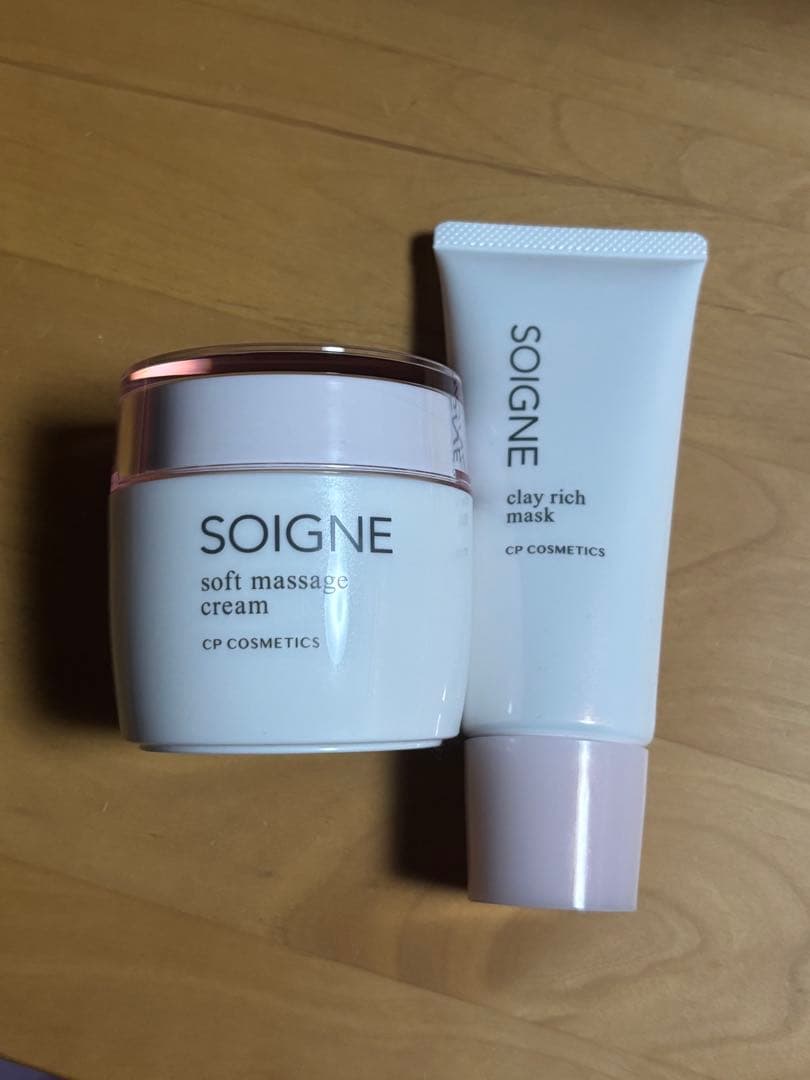 CPコスメ SOIGNE ソフトマッサージクリーム& クレイリッチマスク