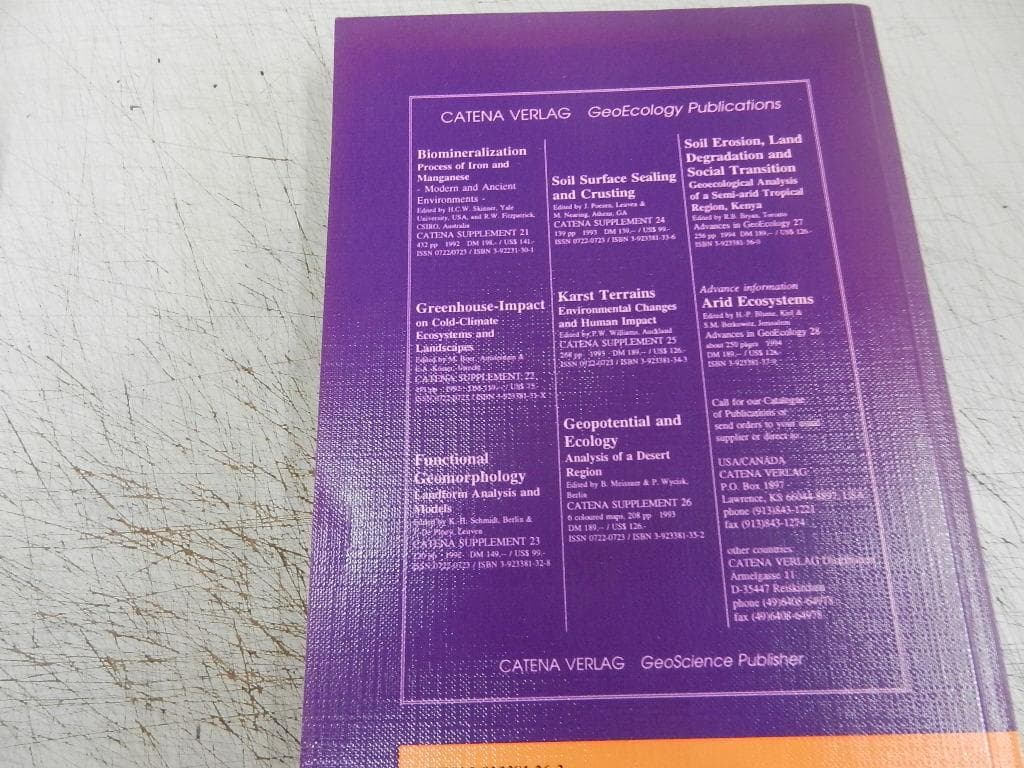 洋書＜GeoEcology＞【SOIL HYDROLOGY】＜土壌の水分動態＞