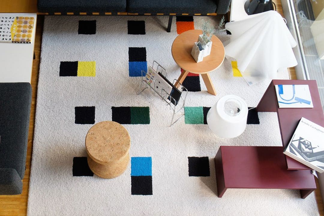 【一時値下げ】Max Bill（マックスビル）/Maarket/ラグ/幾何学