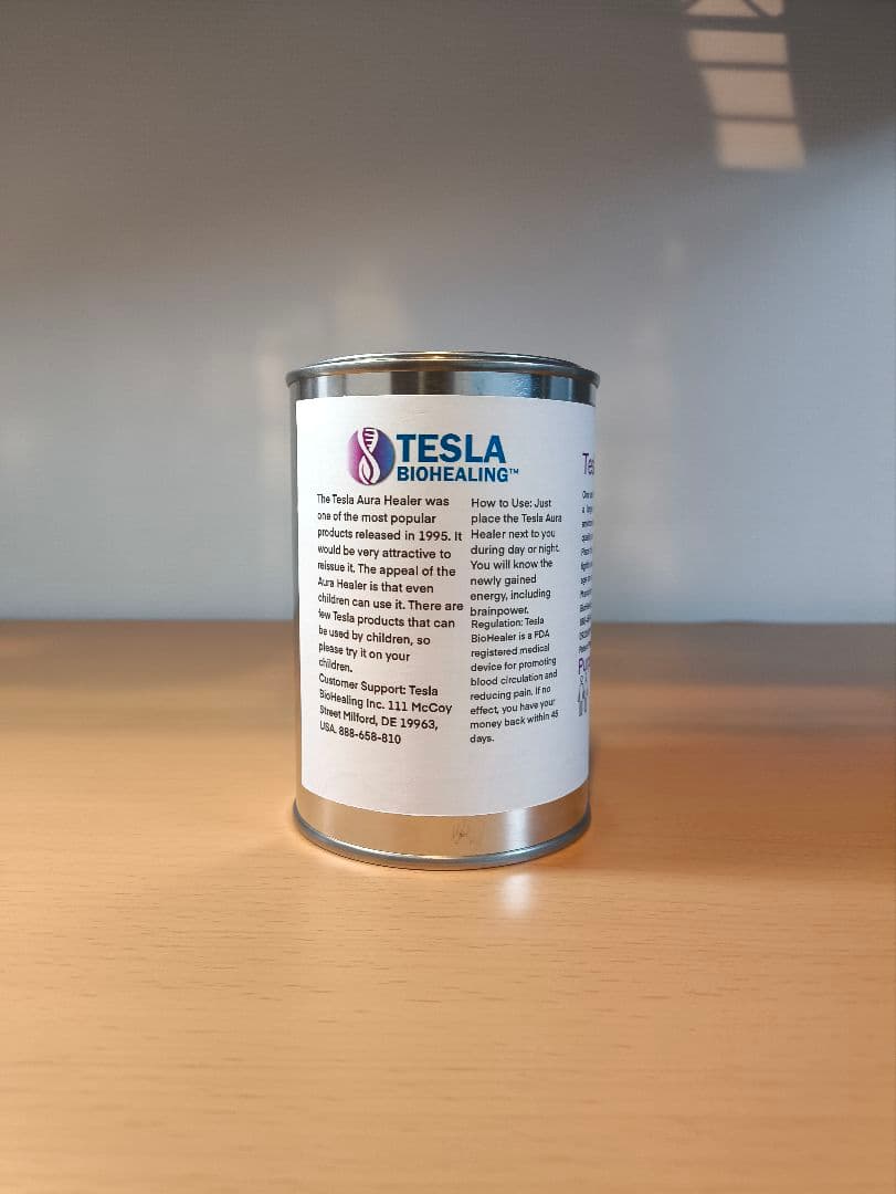 【受注ページ】テスラバイオヒーラー（大人子供兼用 テスラ缶）