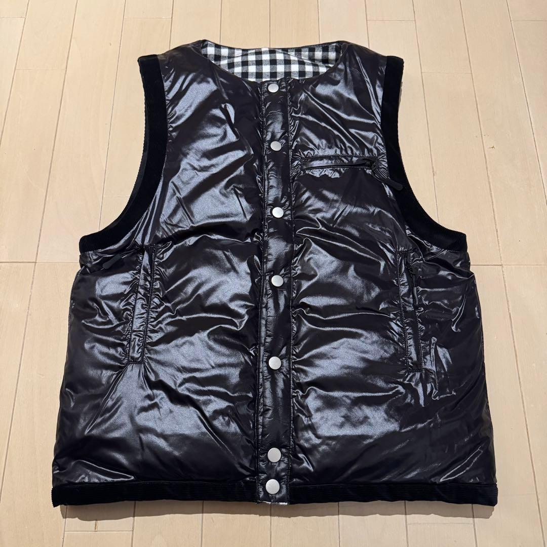 ジャケット・アウター FAF / REVERSIBLE CHECKER DOWN VEST