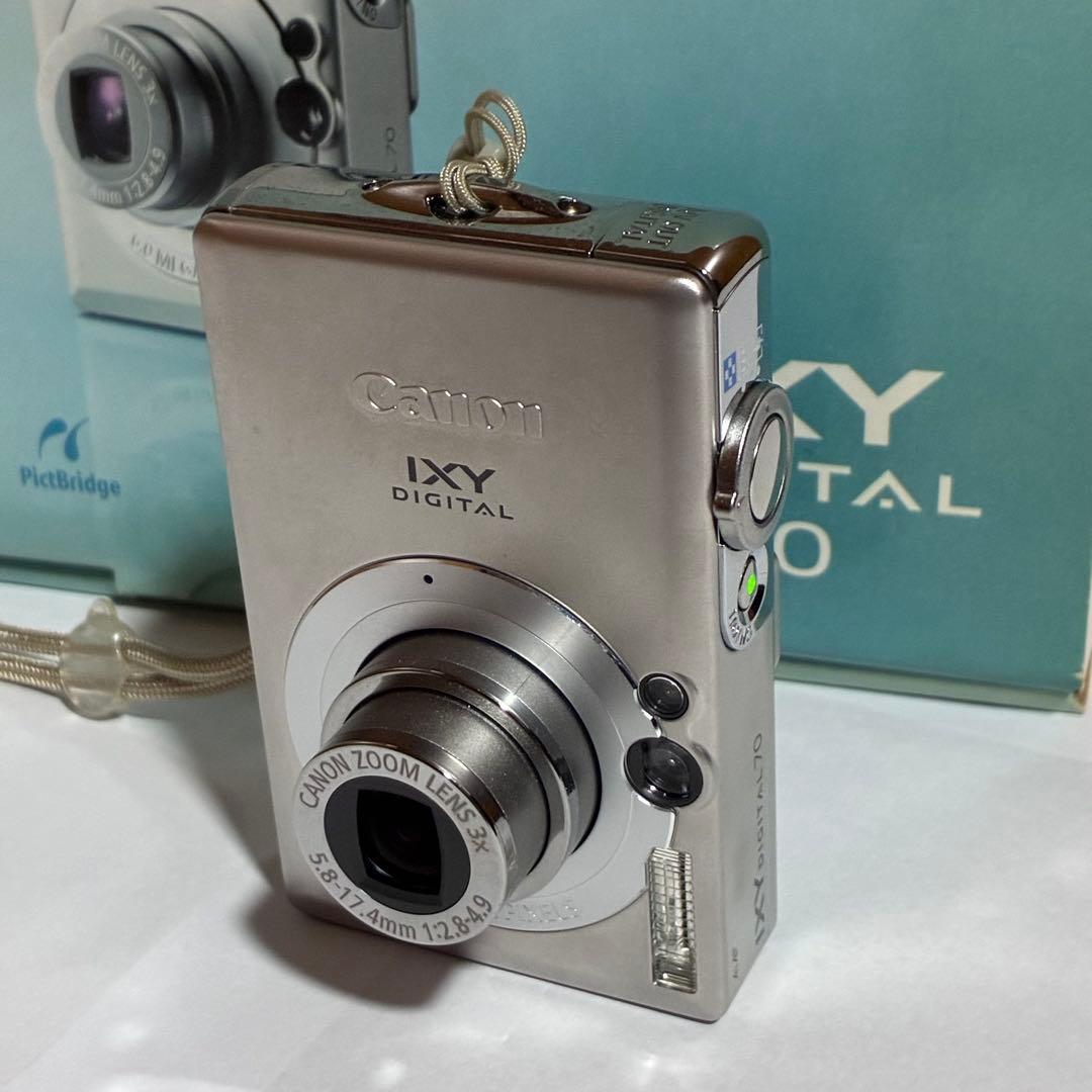 Canon IXY DIGITAL 70 動作確認済 付属品完備 箱付き