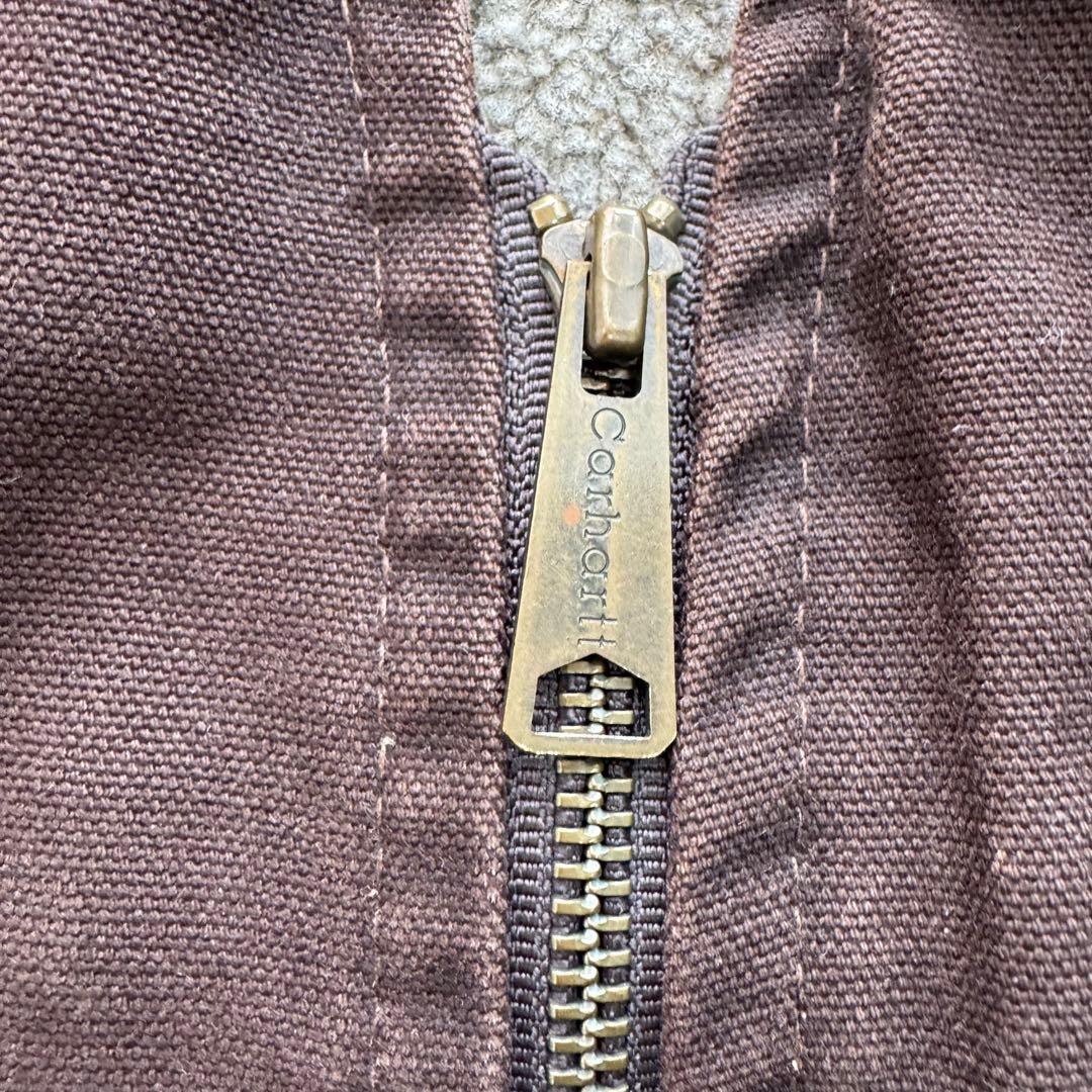 極上 90s カーハート ダックベスト ボア v26 DKB XL tall