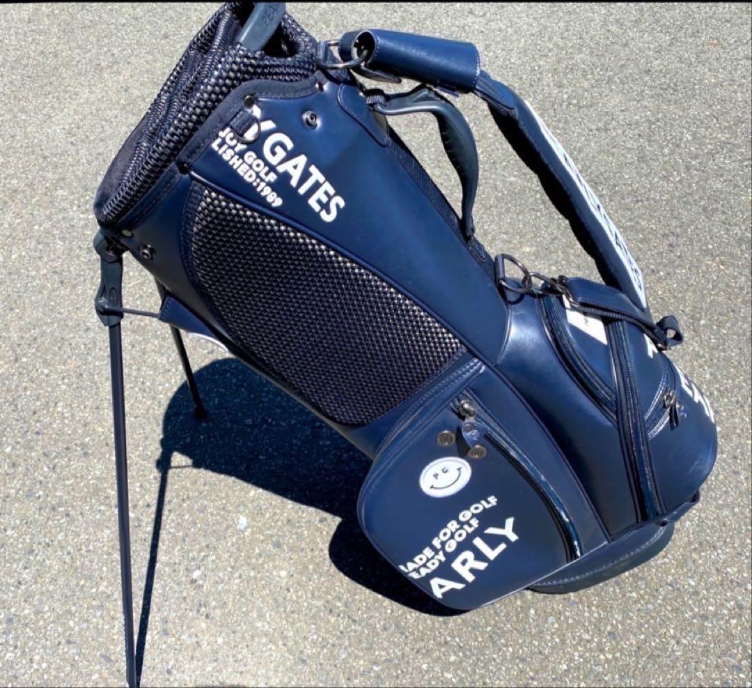 【極美品】正規品 PEARLY GATES ネイビー スタンド キャディバッグ