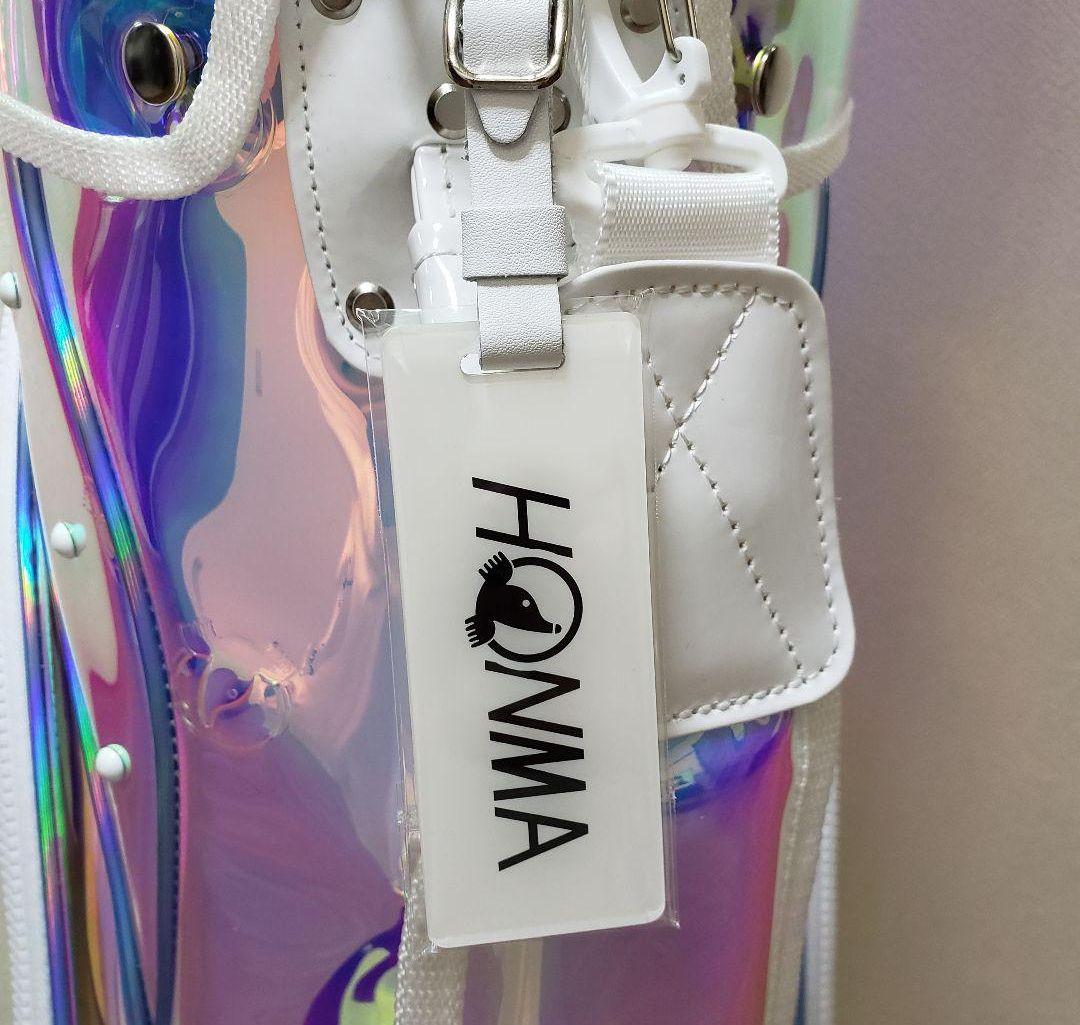 【新品】 本間 ホンマ ゴルフ スケルトン ホワイト キャディバッグ 非売品