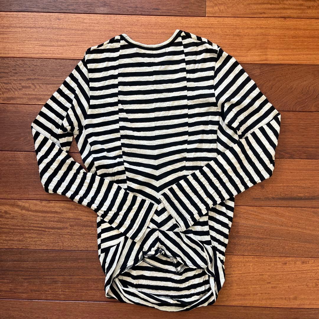 JUNYA WATANABE ストライプ 長袖Tシャツ Mサイズ