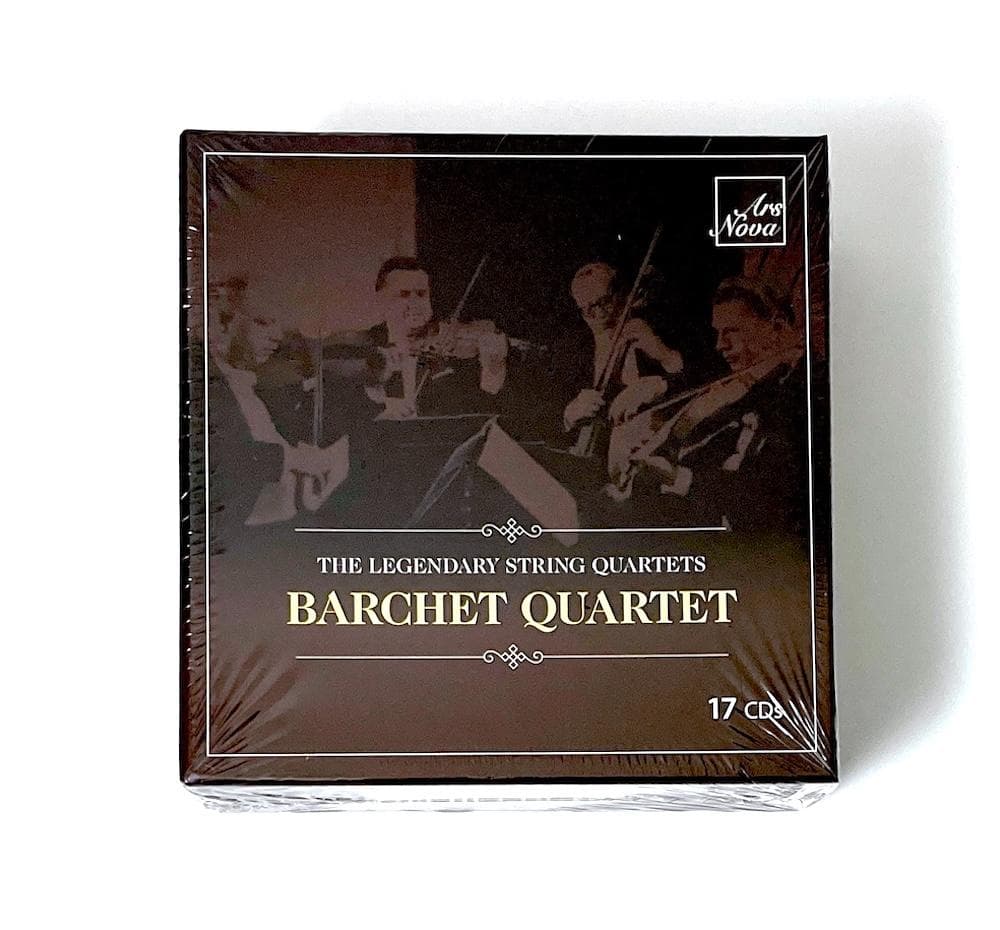 新品未開封 廃盤 CD-BOX バルヒェット四重奏団の芸術〈17枚組〉