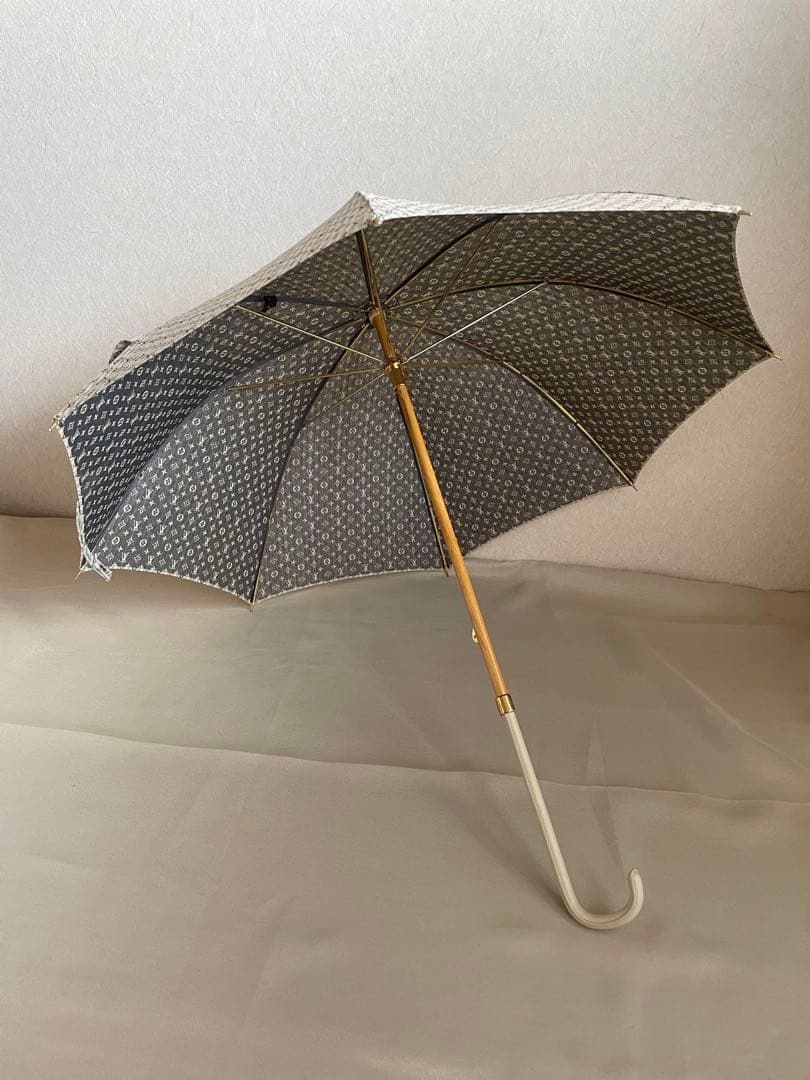 【hope 】LOUIS VUITTON 長傘・日傘兼用ベージュ ブラック