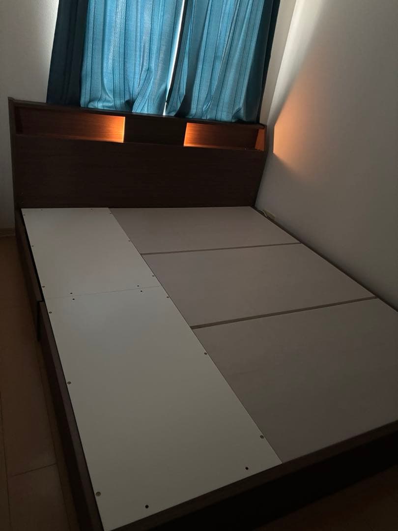 NITORI クイーン ベッドフレーム＋マットレス(Nスリープ プレミアム)