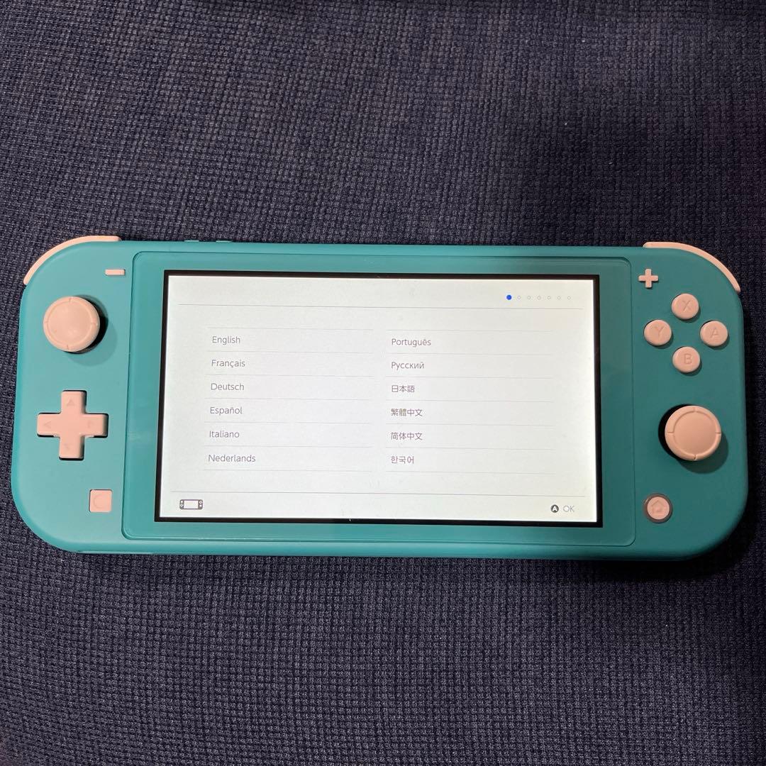 Switchライト　ターコイズ　本体