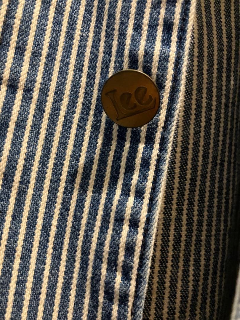 Lee 　ヒッコリー　カバーオール サイズ38　復刻　91-J