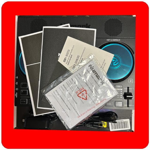 Numark Party Mix Live DJコントローラー スピーカー内蔵