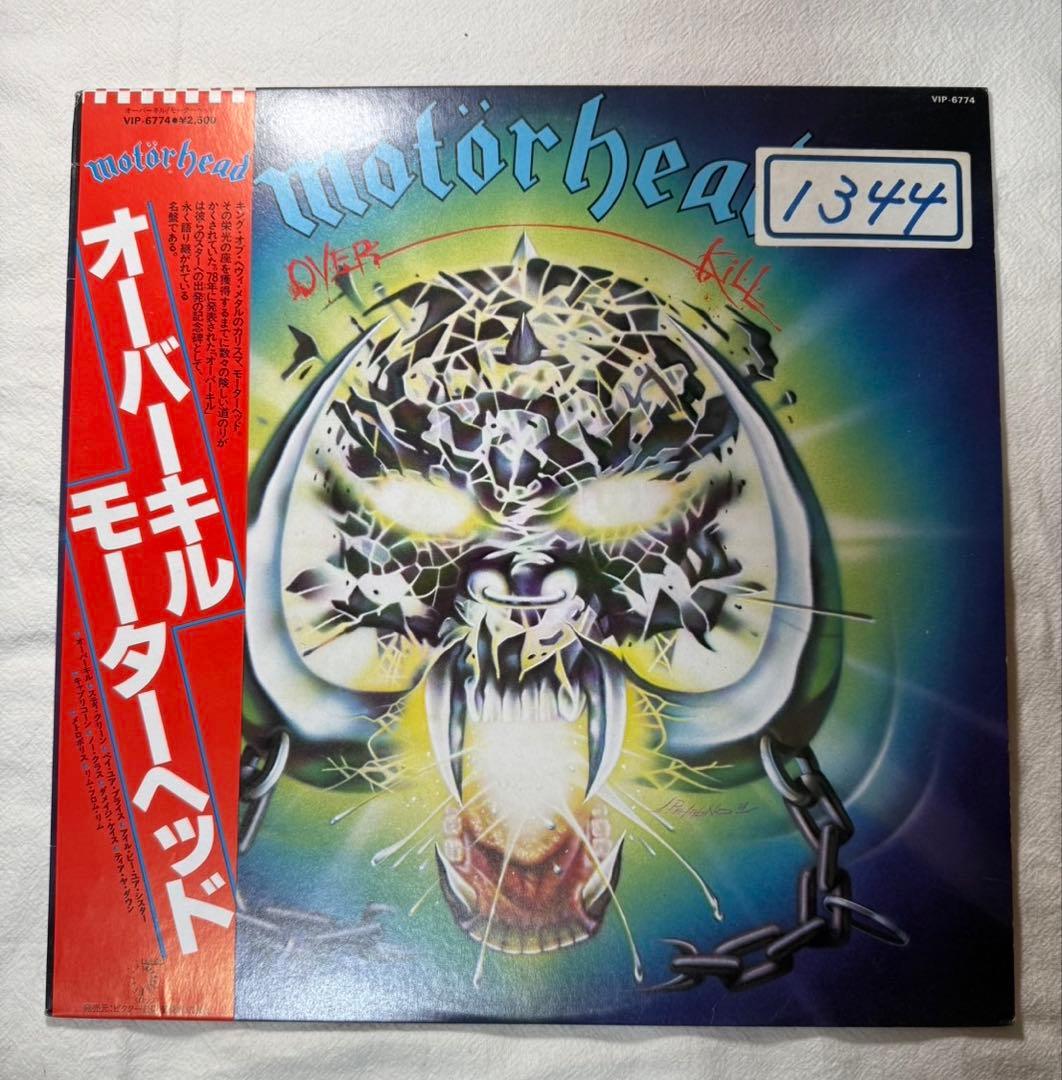 MOTÖRHEAD「Overkill」日本盤LP