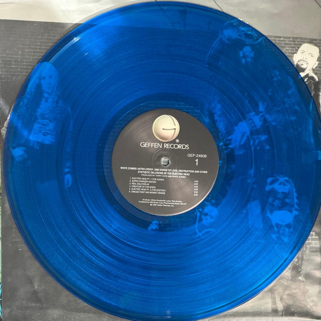 WHITE ZOMBIE ASTRO-CREEP:2000 レコード メタル