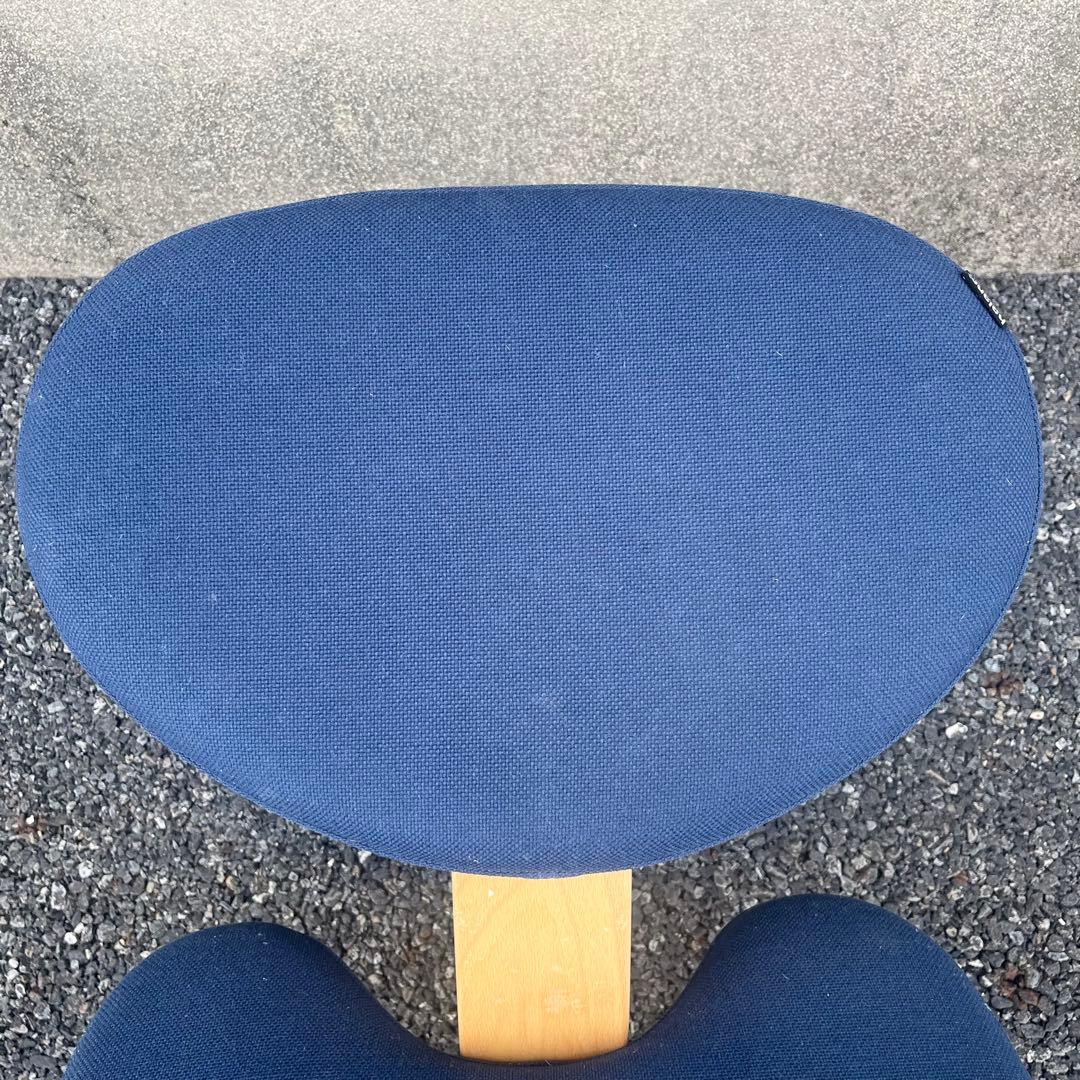 大人気✨️バランスチェア バランスイージー 通常フレーム ブルー　姿勢矯正