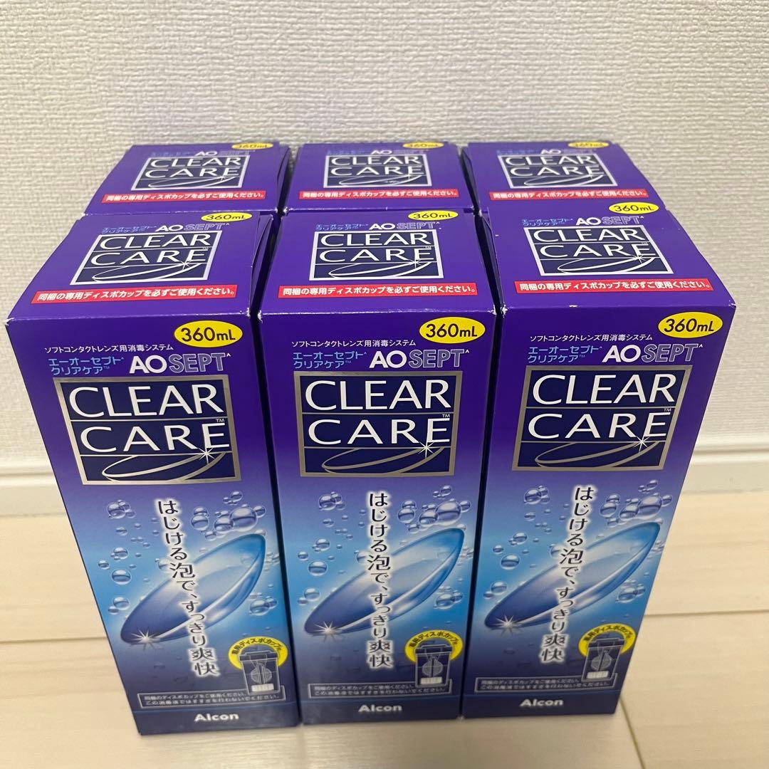 CLEAR CARE 360ml 6本セット