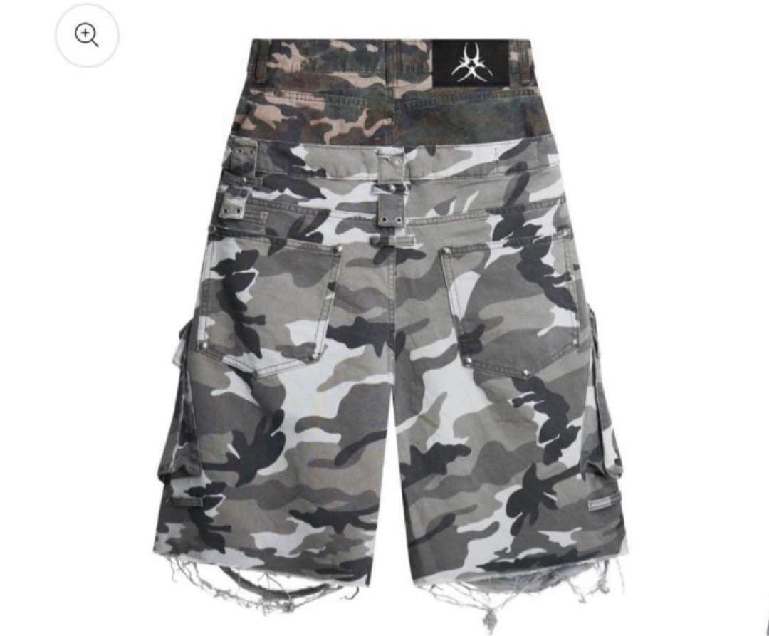 正規品 cozy.worldwide camo ショートデニム