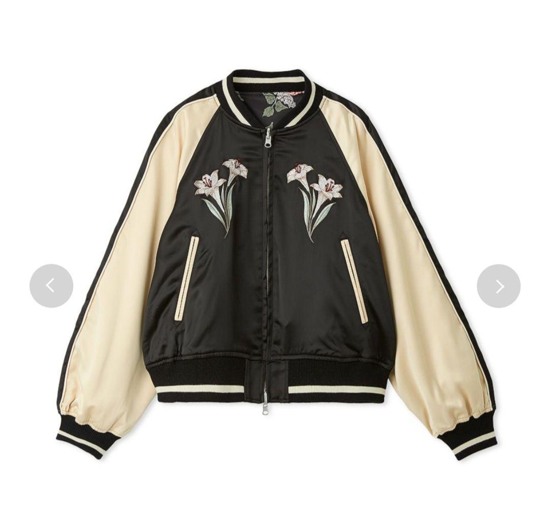 【KEITA MARUYAMA】エンブロイダリーリバーシブルスカジャン