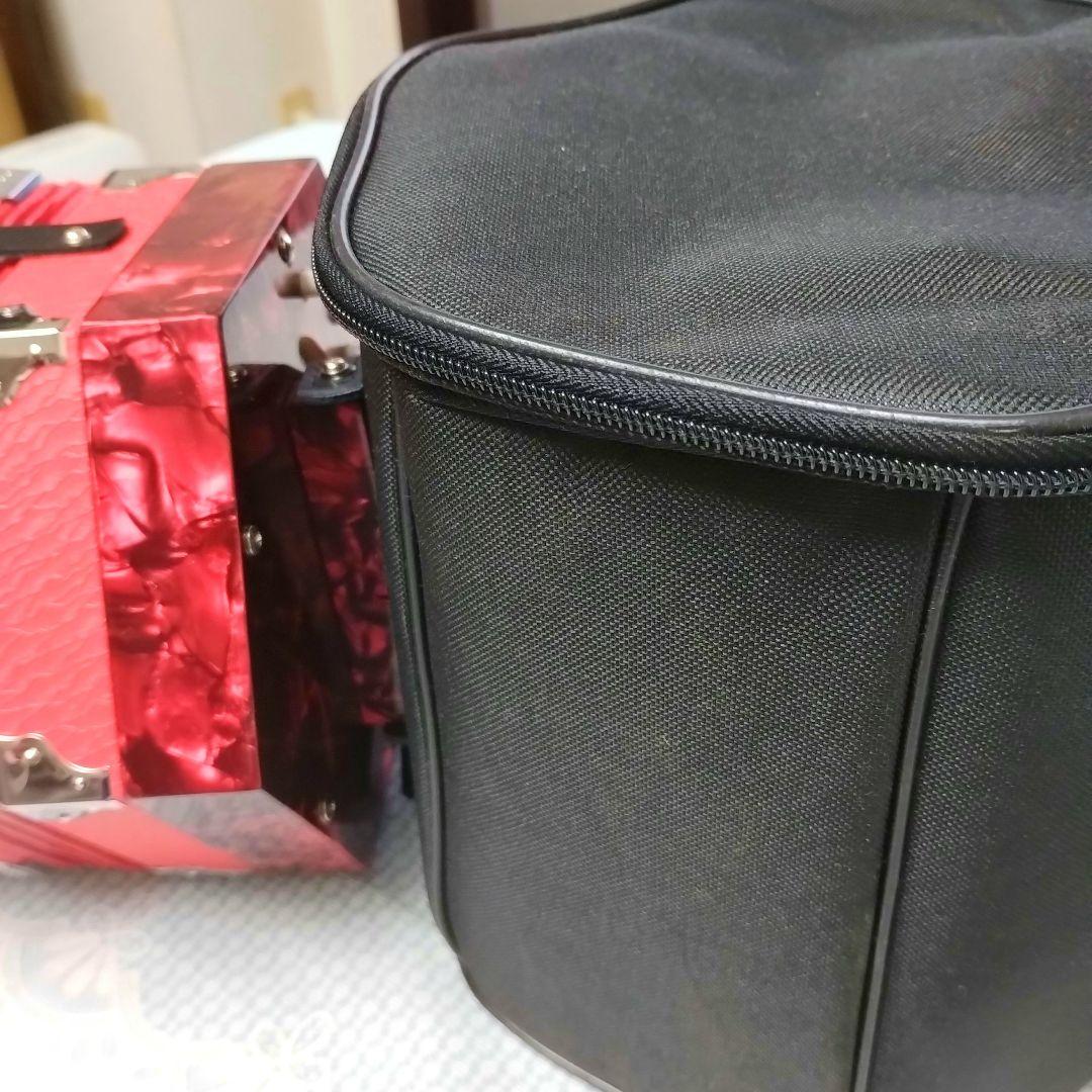 コンサーティーナ★20ボタン　専用ケース付　取扱説明書あり