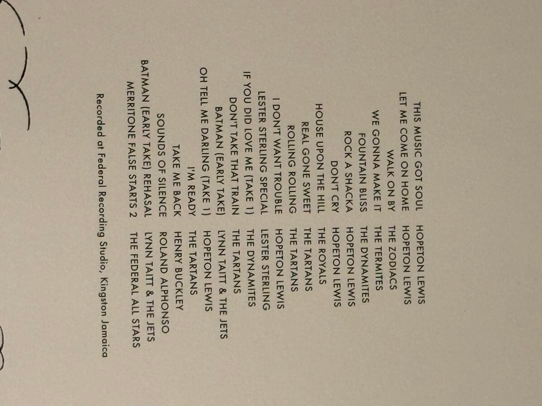 洋楽 MERRITONE ROCK STEADY 1, 2, 3