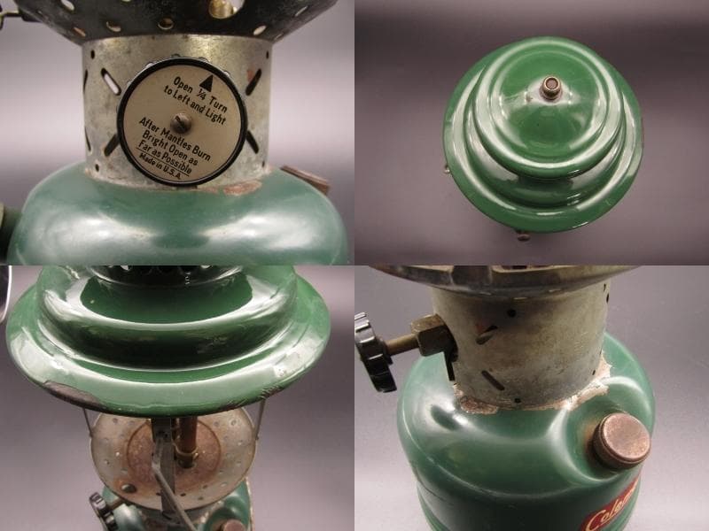 コールマン Coleman ランタン ホワイトガソリン グリーン 220E 03