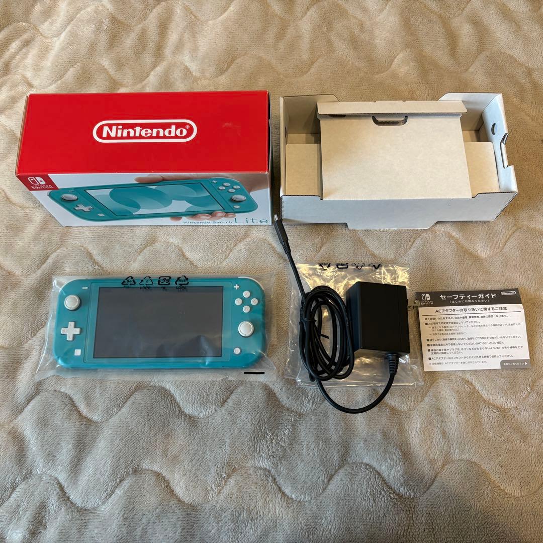 （2週間前に新品購入）Nintendo Switch Lite ターコイズ