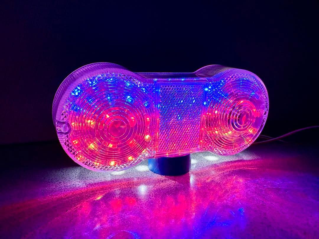 GT380／サンパチ 2灯式☆RGB流星テールランプLEDユニット☆