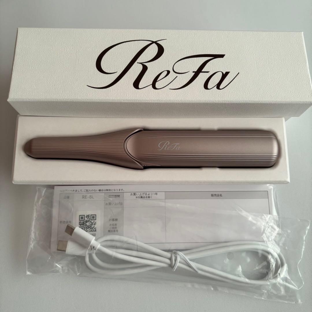【超美品】ReFa リファフィンガーアイロン ST6 シャンパンゴールド