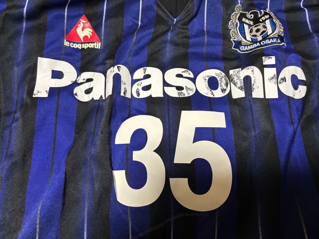 宮本恒靖　ガンバ大阪サイン入りレプリカユニフォーム