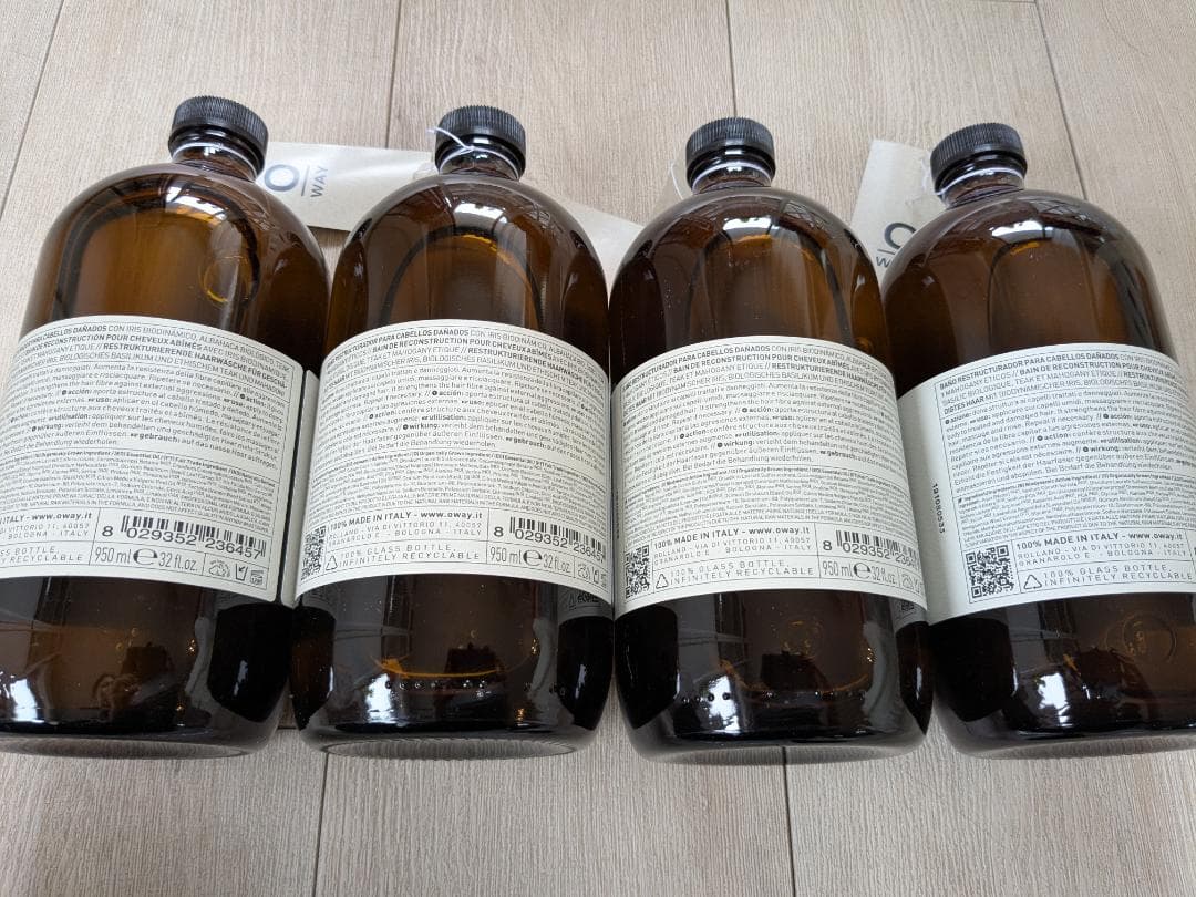 オーガニックウェイ　O-way リビルディングシャンプー 950ml✕4本セット