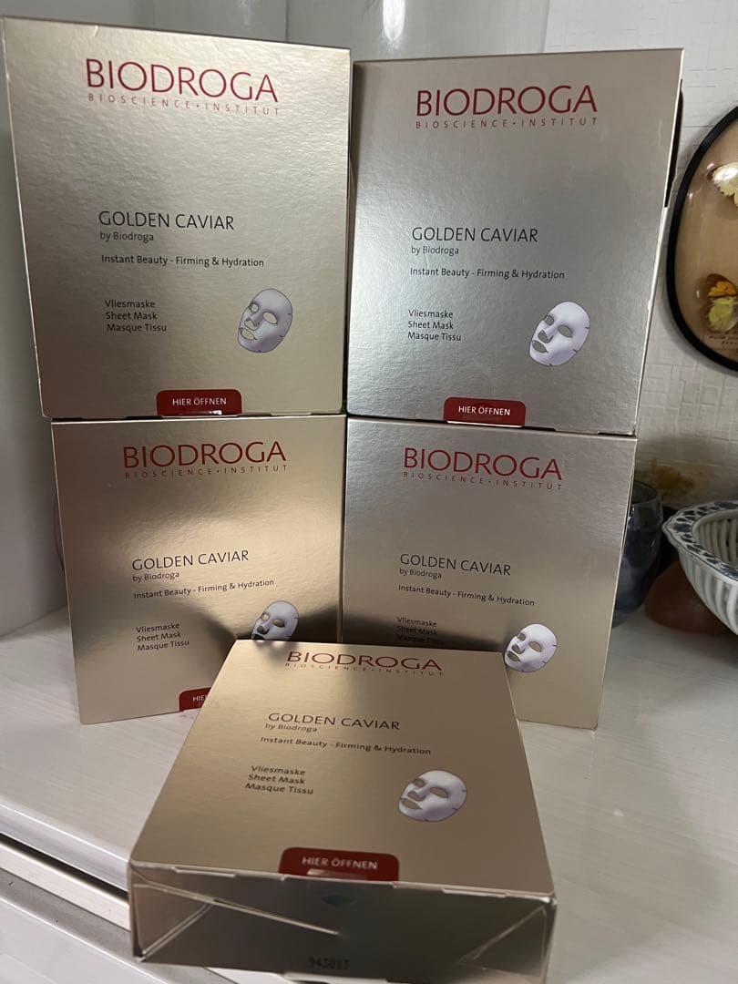 新品未開封！ビオドラガ GCシートマスク (6枚入) ミキ/5箱セット/ドイツ製