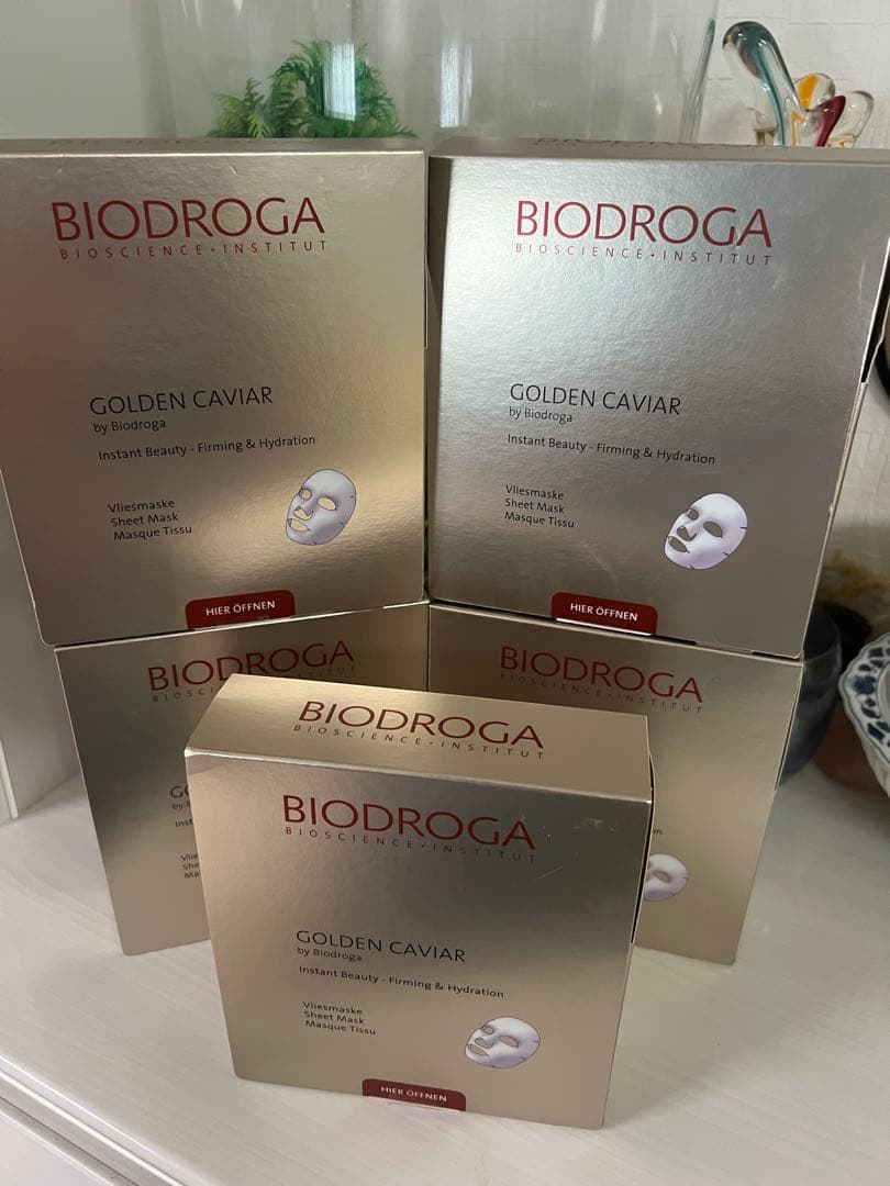 新品未開封！ビオドラガ GCシートマスク (6枚入) ミキ/5箱セット/ドイツ製