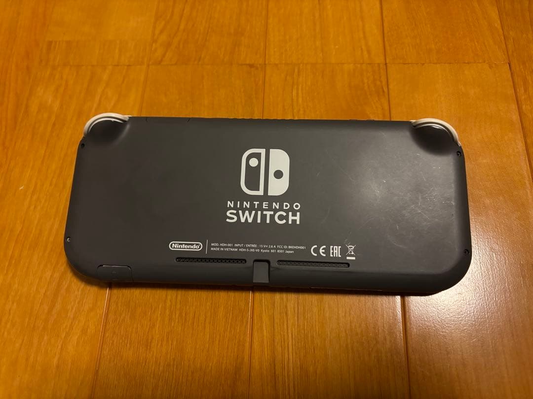 Nintendo Switch Lite グレー ジャンク　箱付き