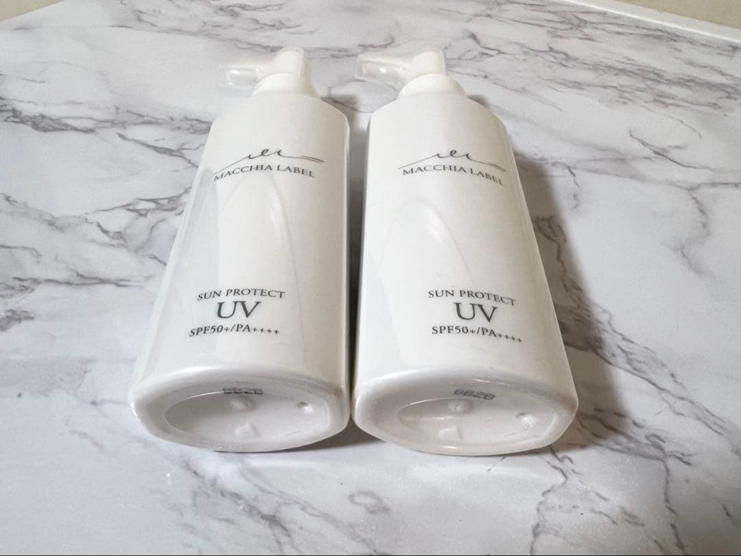 マキアレイベル サンプロテクトUVジェル50+ 120ml 2セット