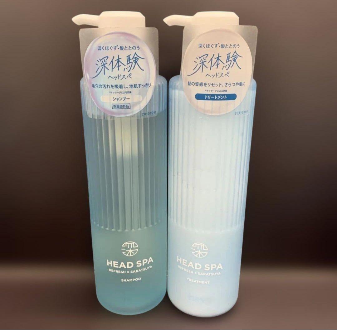 h＆s 深体験ヘッドスパ リフレッシュ×さらつや トリートメント本体 詰替え