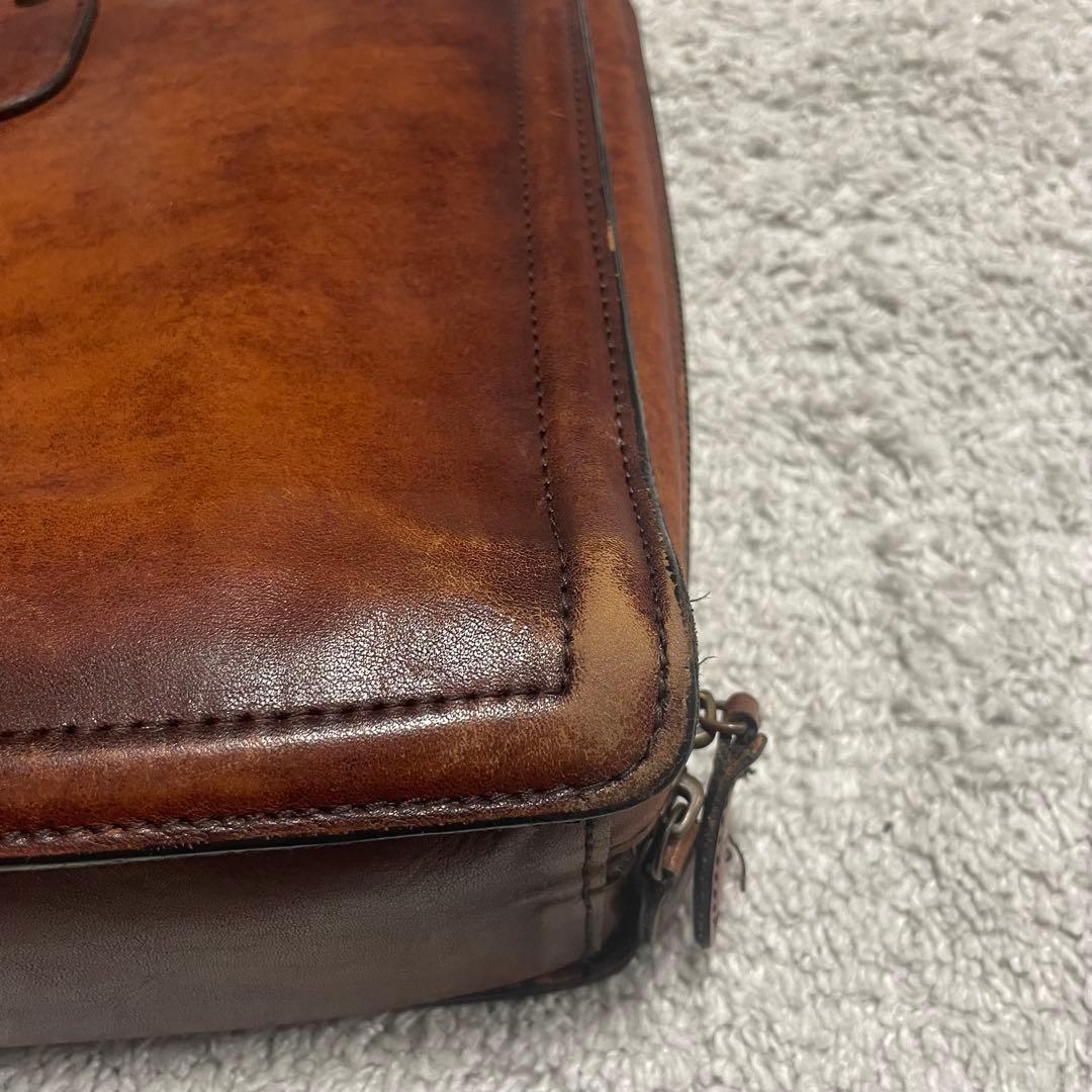 【LUGARD】ビジネスバッグ ブリーフケース 本革 メンズ 青木鞄