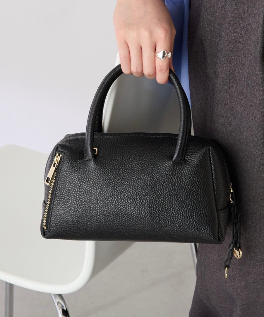 ⭐︎新品⭐︎ COLLAGE GALLARDAGALANTE レザーチャームボストン