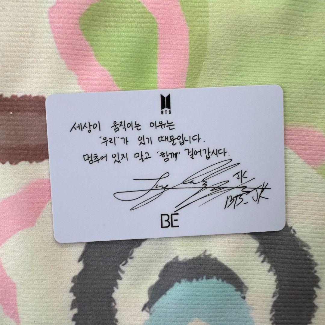 韓国 限定 BTS BE Deluxe ラキドロ 未公開 ジョングク トレカ