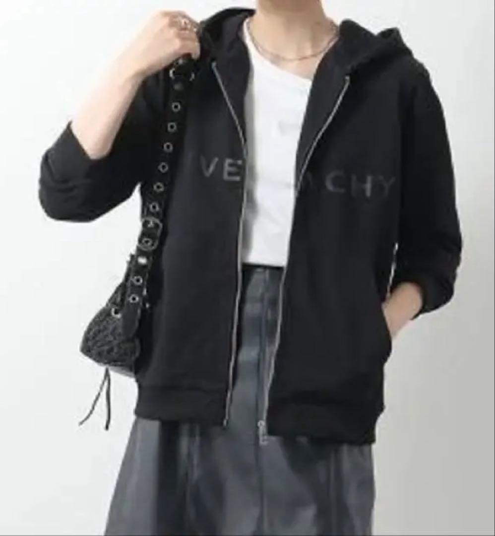 限定特価GIVENCHY KIDS パーカー H30939ロゴ ジップアップ