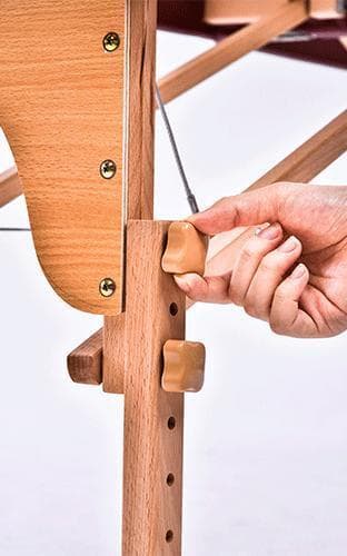 【ブラウン】 マッサージベッド 折りたたみ コンパクト 超軽量 エステベッド